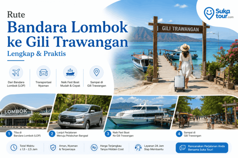 Rute Terbaik dari Bandara Lombok ke Gili Trawangan