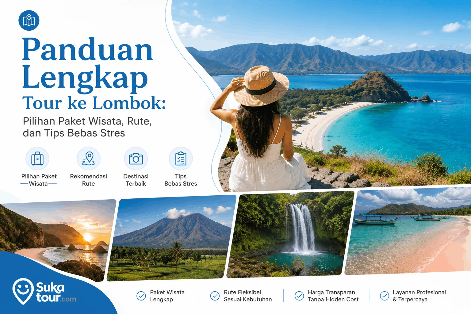 Panduan Tour ke Lombok Lengkap & Bebas Stres bareng cv suka tour agent perjalanan terbaik 1 di lombok